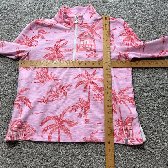 T by Talbots Women's Sz Small Cozy Crush Half Zip Pullover UPF 50+ - Picture 9 of 10